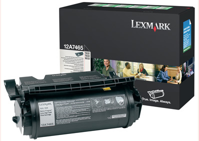 Toner originale Lexmark 12A7465 Nero