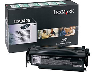 Toner originale Lexmark 12A8425 Nero