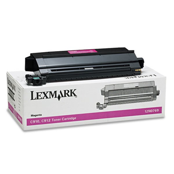 Toner originale Lexmark 12N0769 Magenta