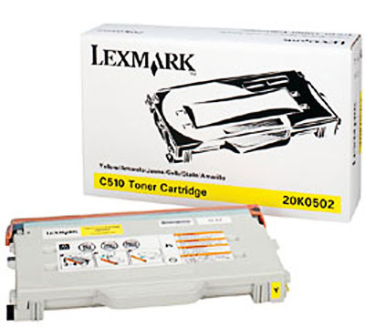 Toner originale Lexmark 20K0502 Giallo