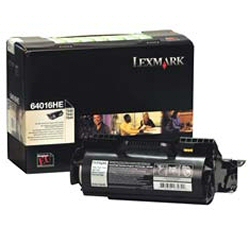 Toner originale Lexmark 64016HE Nero