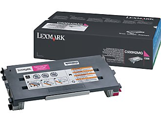 Toner originale Lexmark C500H2MG Magenta