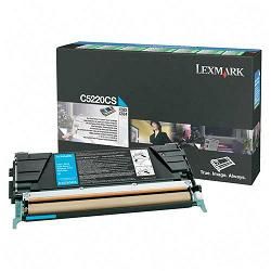 Toner originale Lexmark C5220CS Ciano