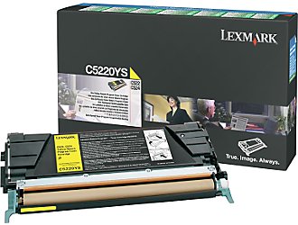 Toner originale Lexmark C5220YS Giallo