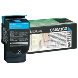 Toner originale Lexmark C540A1CG Ciano