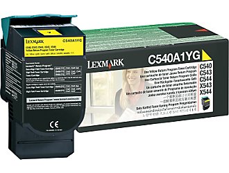 Toner originale Lexmark C540A1YG Giallo