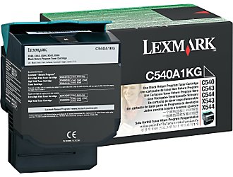 Toner originale Lexmark C544X1KG Nero