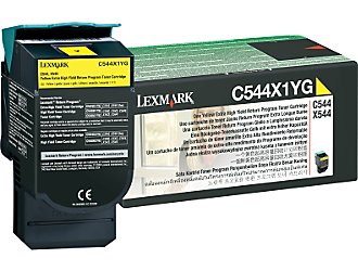 Toner originale Lexmark C544X1YG Giallo