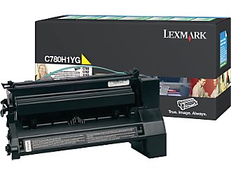 Toner originale Lexmark C780H1YG Giallo