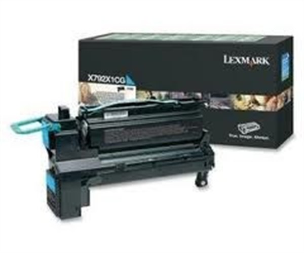 Toner originale Lexmark C792X1CG Ciano