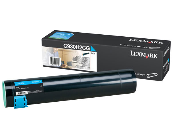 Toner originale Lexmark C930H2CG Ciano