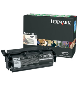 Toner originale Lexmark T650H11E Nero