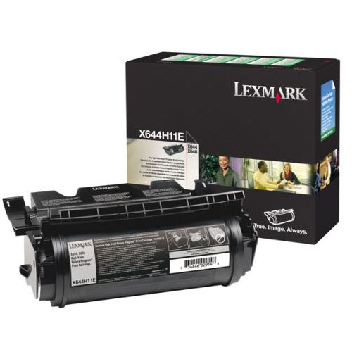 Toner originale Lexmark X644H11E Nero