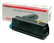 Toner originale Oki 43034805 Giallo