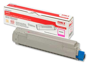 Toner originale Oki 43487710 Magenta