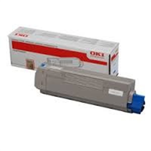 Toner originale Oki 44059255 Ciano