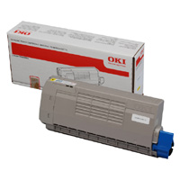 Toner originale Oki 44318605 Giallo