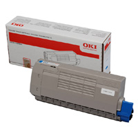 Toner originale Oki 44318607 Ciano