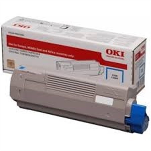 Toner originale Oki 612DN Ciano