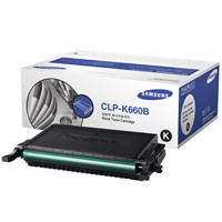 Toner originale Samsung CLPK660B Nero