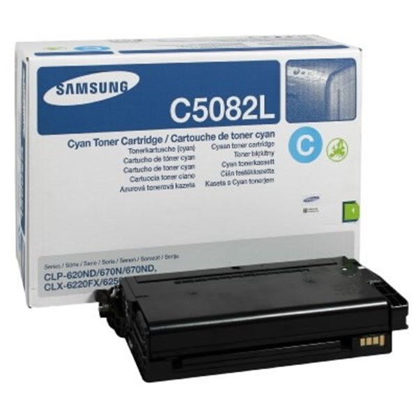 Toner originale Samsung CLTC5082L Ciano