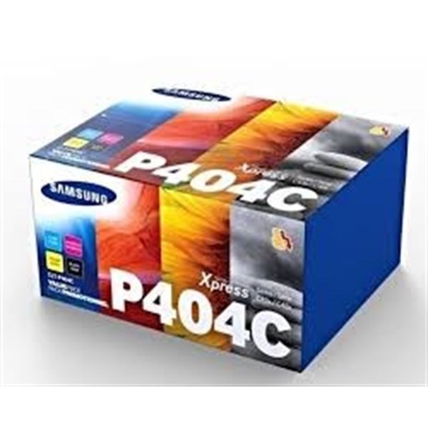 4 Toner originali Samsung CLTP404C