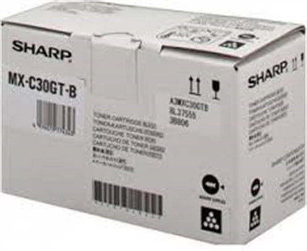 Toner originale Sharp MX-C30GTB Nero