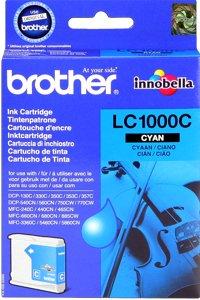 Cartuccia Originale Brother LC1000C Ciano