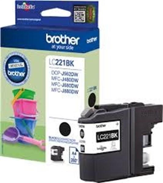 Cartuccia originale Brother LC221BK Nero