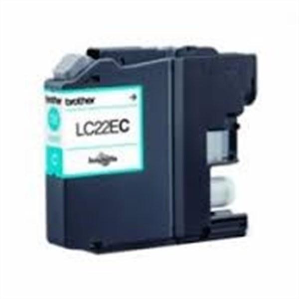 Cartuccia originale Brother LC22EC Ciano