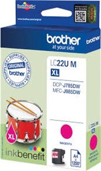 Cartuccia originale Brother LC22UM Magenta