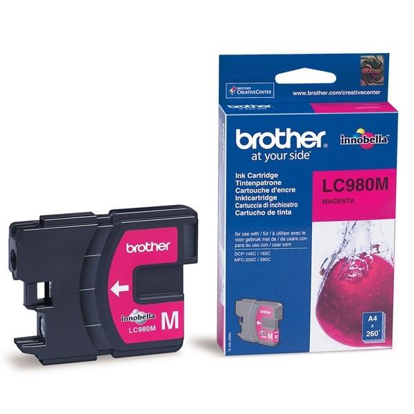 Cartuccia originale Brother LC980M Magenta