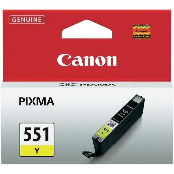 Cartuccia originale Canon CLI-551Y Giallo