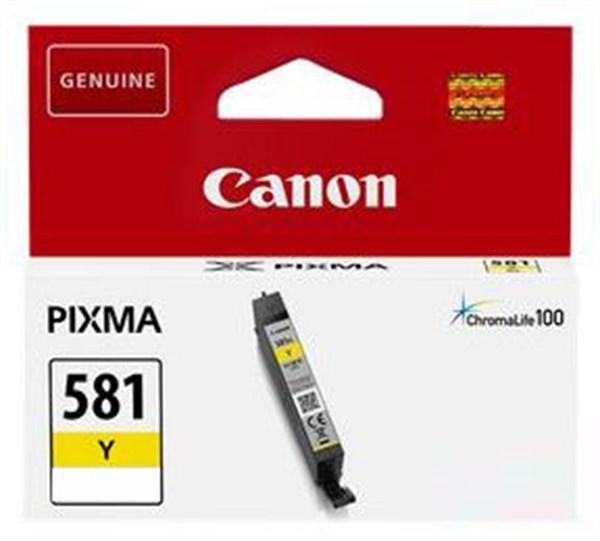 Cartuccia originale Canon CLI-581 Y Giallo