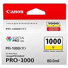 Cartuccia originale Canon PFI-1000Y Giallo