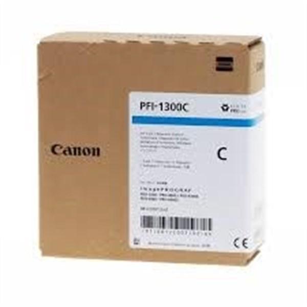 Cartuccia inkjet PFI-1300C colore ciano Originale