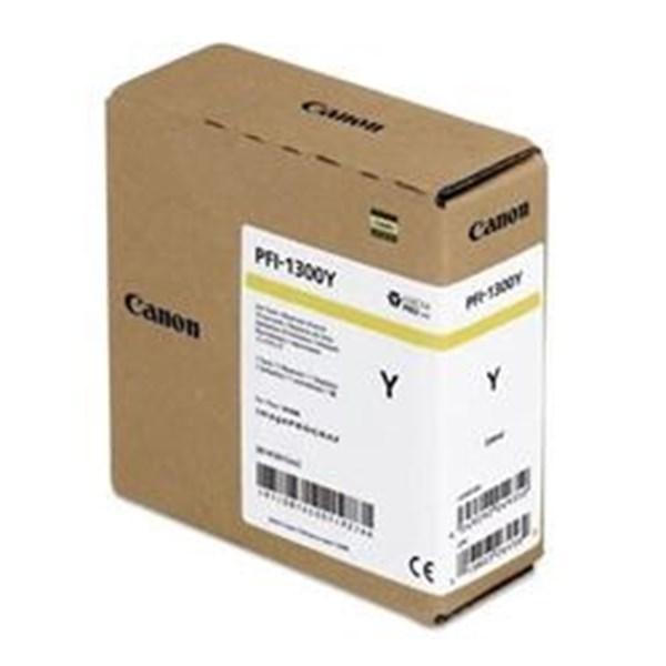 Cartuccia inkjet PFI-1300Y colore giallo Originale