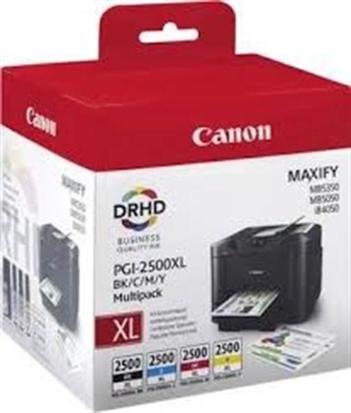 4 Cartucce originali Canon PGI 2500XL