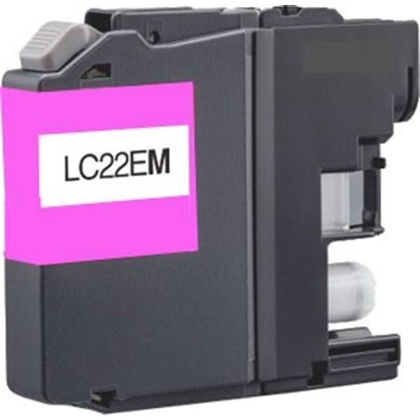 Cartuccia compatibile Brother LC 22 Magenta