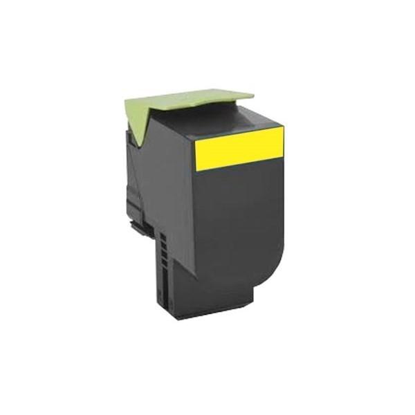 80C2HY0 - Toner rigenerato giallo per Lexmark CX41