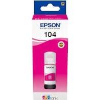 Inchiostro colore Magenta per cartucce Epson 104 da 65 ml