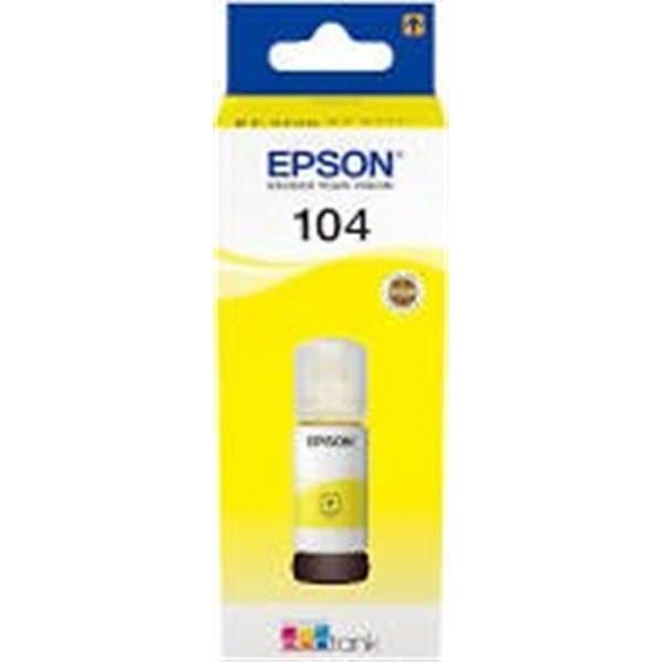 Inchiostro colore Giallo per cartucce Epson 104 da 65ml