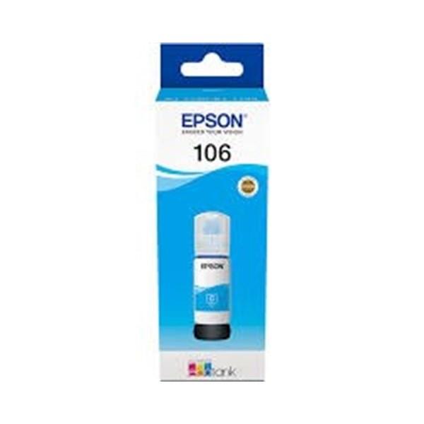 Inchiostro colore Ciano per cartucce Epson 106 da 70ml