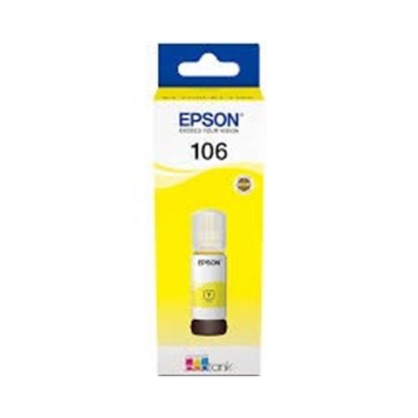 Inchiostro colore Giallo per cartucce Epson 106 da 70ml