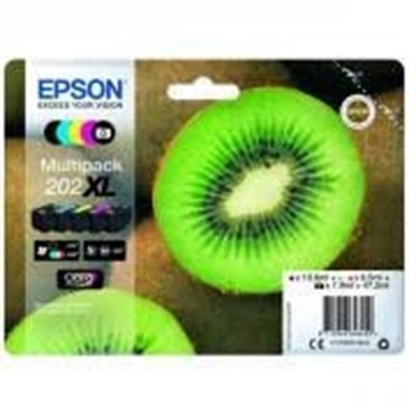 5 Cartucce originali Epson serie 202XL