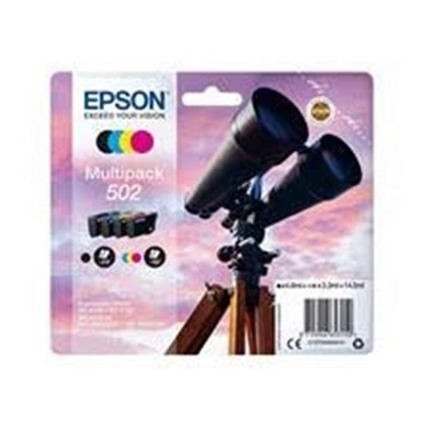 4 Cartucce originali Epson 502 - Nero + Colore