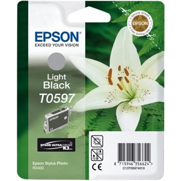 Cartuccia originale Epson T0597 Nero Light