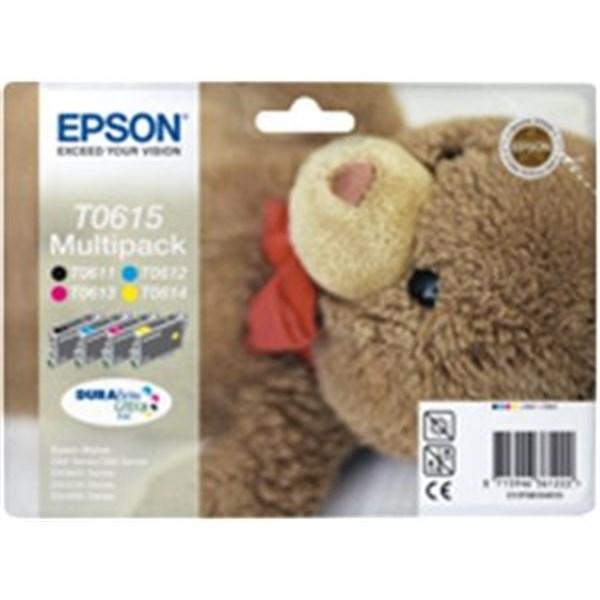 4 Cartucce originali Epson T0615