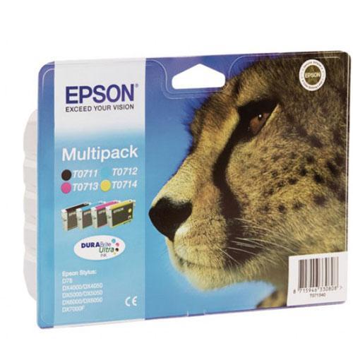 4 Cartucce originali Epson T0715