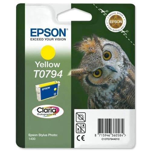 Cartuccia originale Epson T0794 Giallo